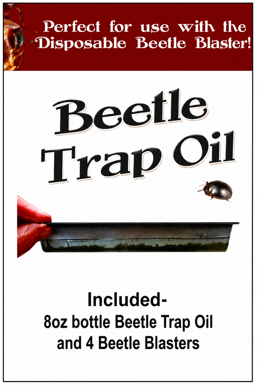 8oz Trap Oil and 4 Blasters