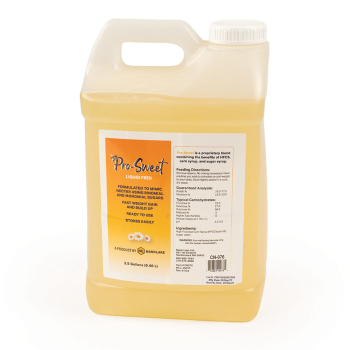 Pro Sweet Liquid Feed  2.5 Gallons