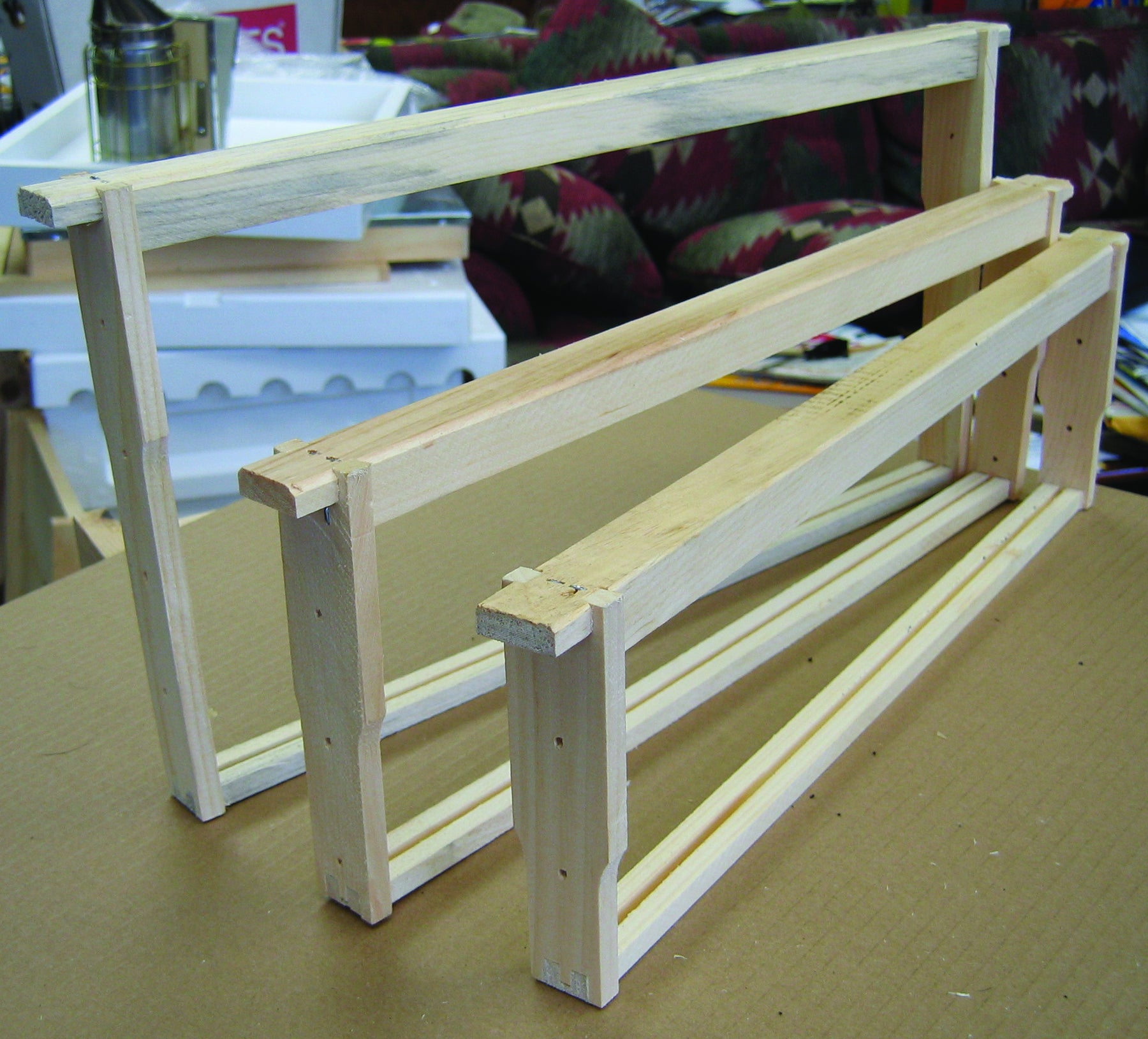 Medium Wood Frames for Wax 10 pk - AS